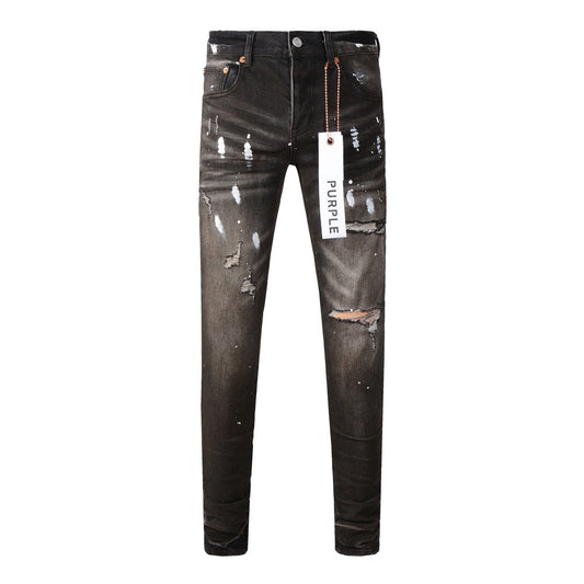 New Mens Spash-Ink Personality Fashion Jeans 9030