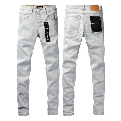 Fashionable Sky Blue Jeans 9081  with a Modern Cut and Comfortable Fit