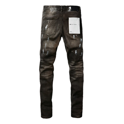 New Mens Spash-Ink Personality Fashion Jeans 9030