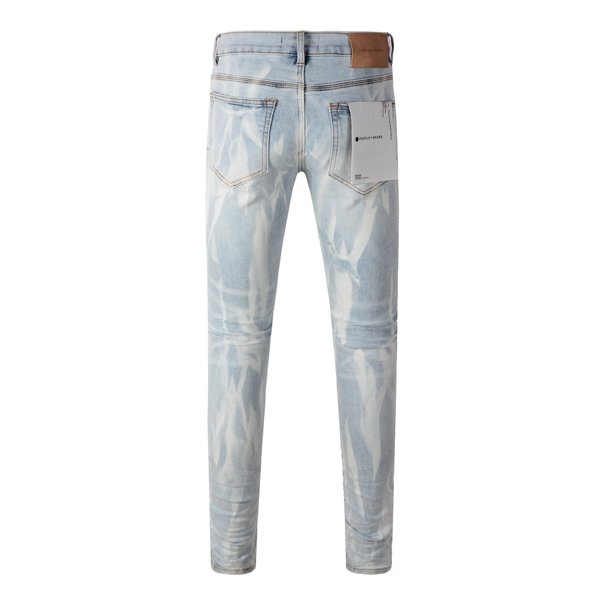 Jeans High Street Slim Fit Tie Dyed Wash Personalized (7017-9017) Pants